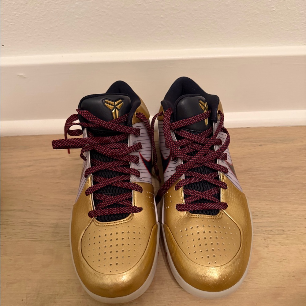Gold and Black Kobe  Basketball Shoes